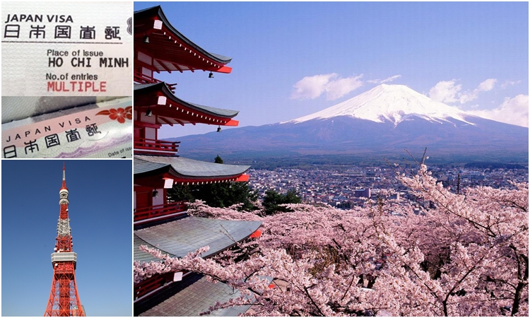 Kinh nghiệm xin Visa du lịch Nhật Bản