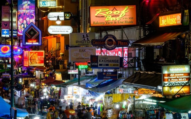 Phố Khao San – thiên đường ăn chơi nhộn nhịp bậc nhất Thái Lan